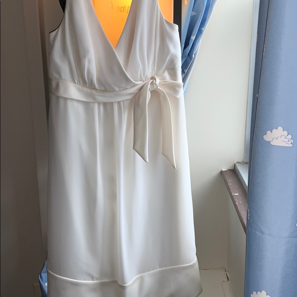 An dress ivory